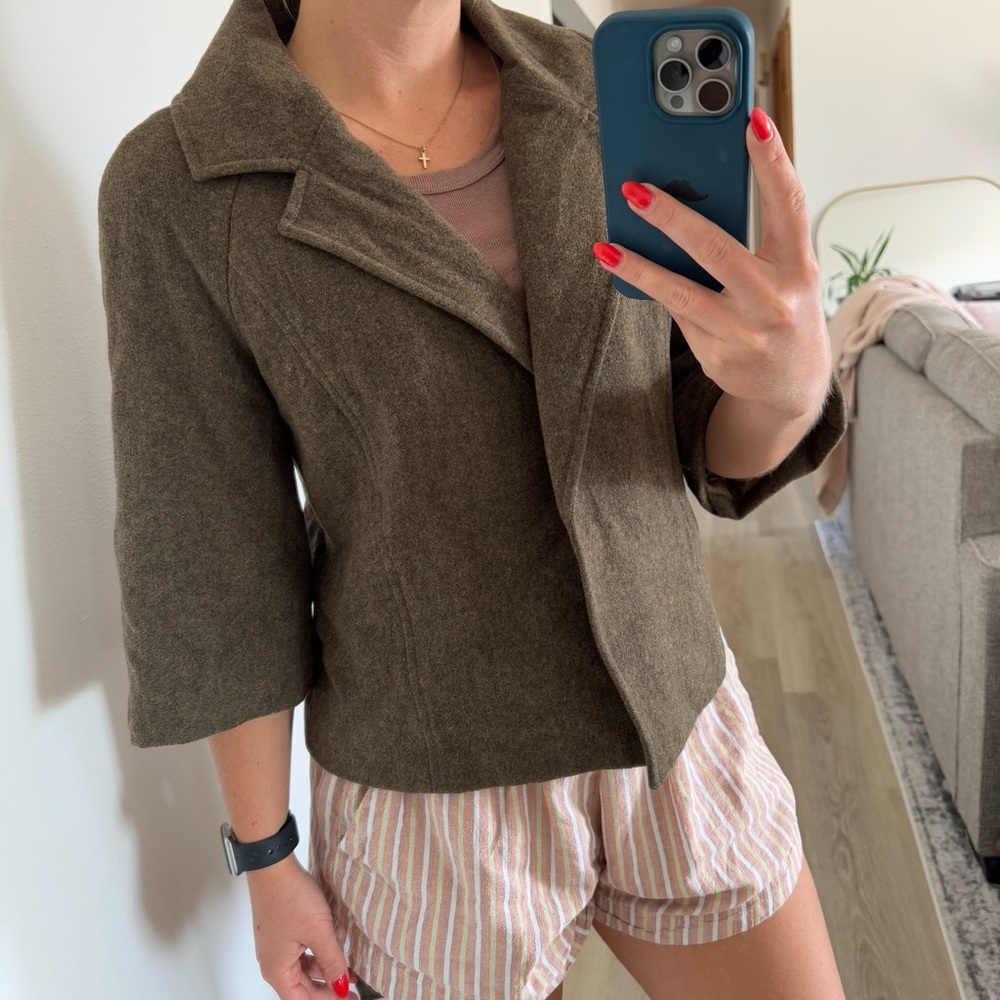 MICHAEL Michael Kors Brown Tailored Blazer